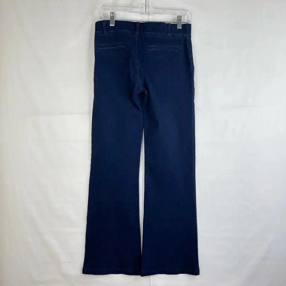Betabrand Stretch Yoga Denim Pull On Bootcut Jeans - Picture 5 of 12